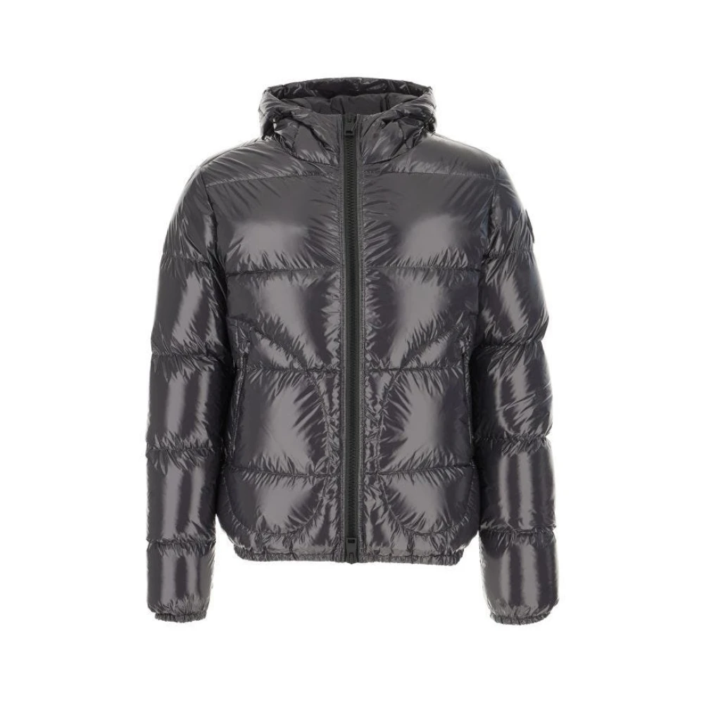 Herno Grijze Rits Hoodie Jas Gray Heren