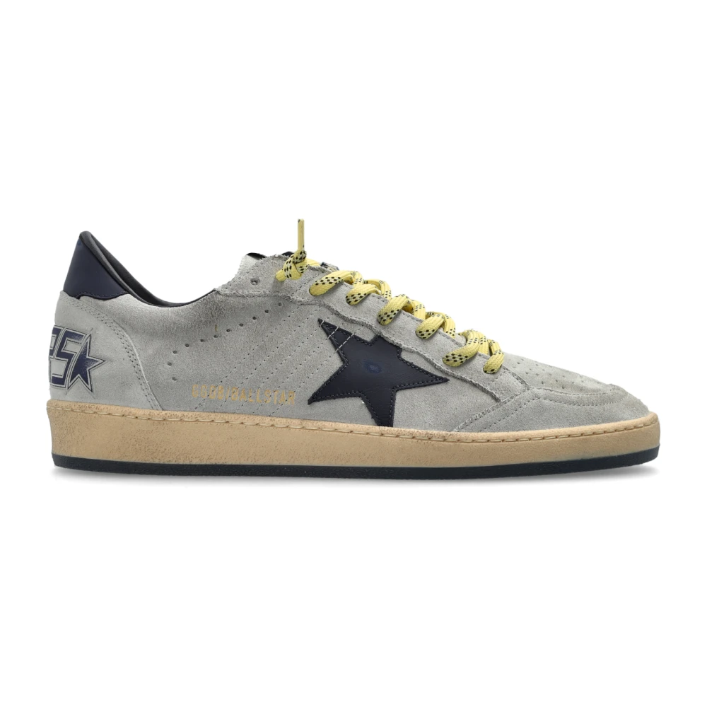 Golden Goose Men's Gray Sneakers, 11 Uk, Ball Star Trainers