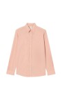 chemise-slim-fit-en-coton-teint-en-piece