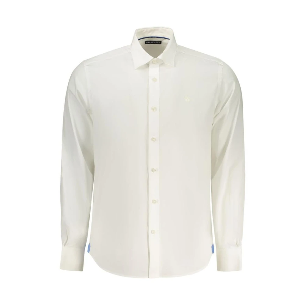 North Sails Uomo Beige Camicia A Maniche Lunghe Con Colletto Francese - Immagine 5