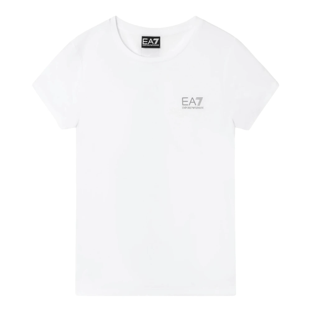 Emporio Armani Ea7 Donna Bianco Top, M, New,