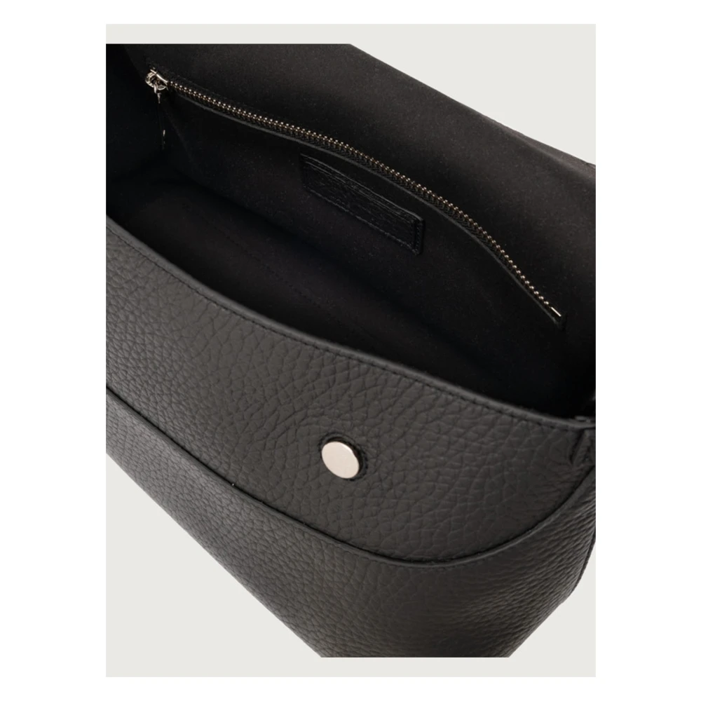 Orciani Zachte Nero Nana Stijlvolle Tas Black Dames