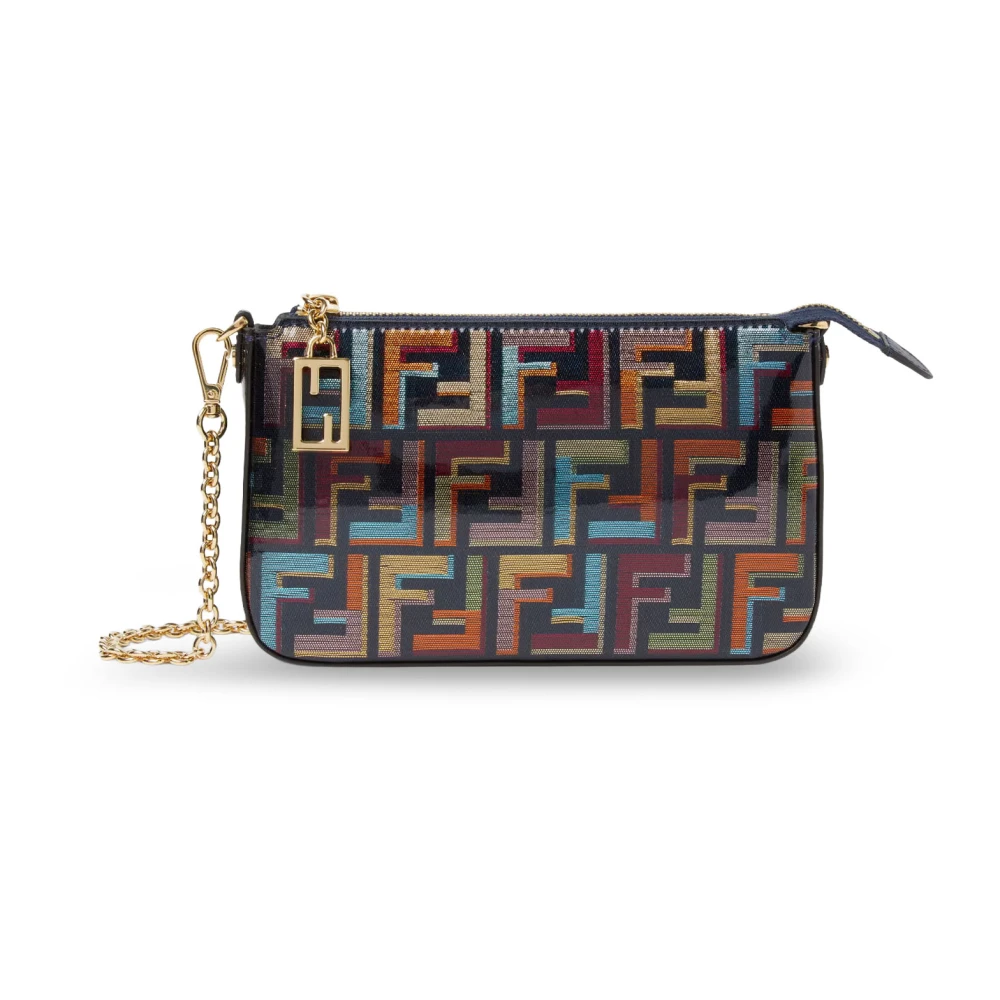 Fendi Women's Multicolor Cross Body Bags, One Size, Baguette Pouch