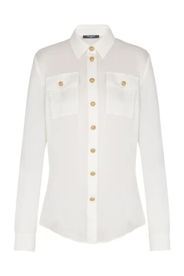 Sheer Silk Shirt