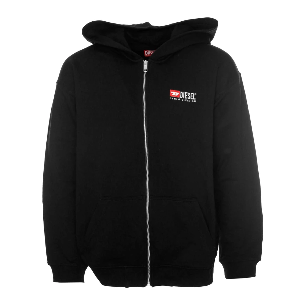Sweatshirts & Hoodies > Zip-throughs - - Diesel - Modalova