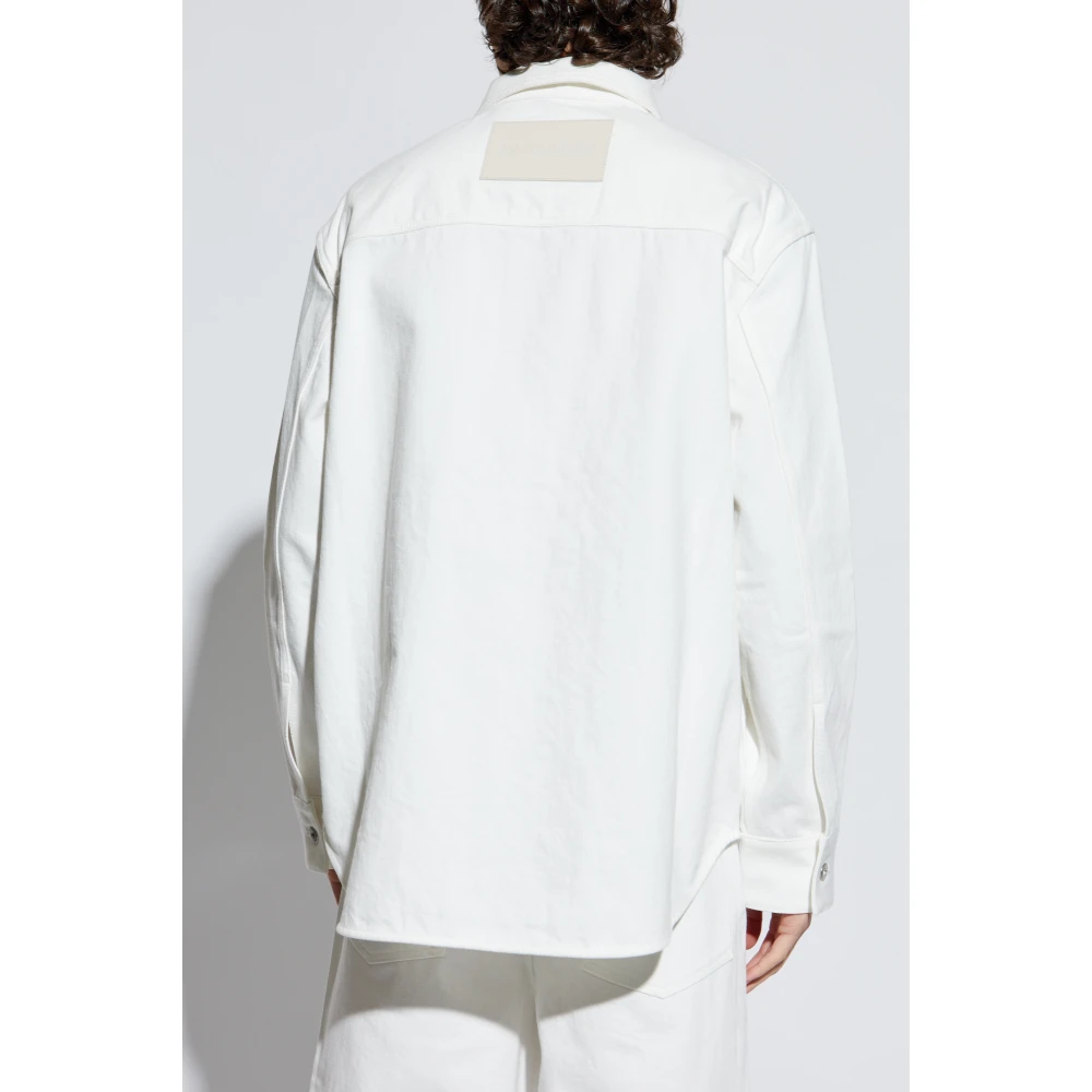 Jil Sander Denim jas White Heren
