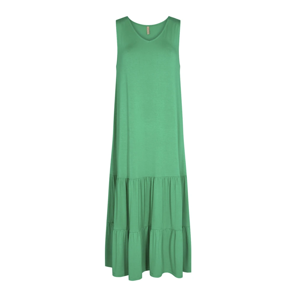 Soyaconcept Maxi Jurk Green Dames