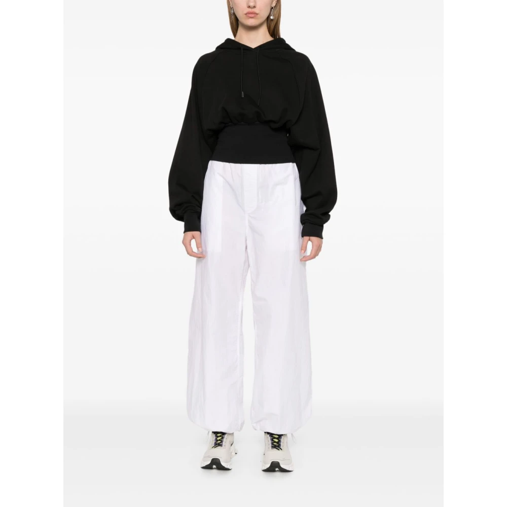 adidas by stella mccartney Cropped Hoodie Black Dames