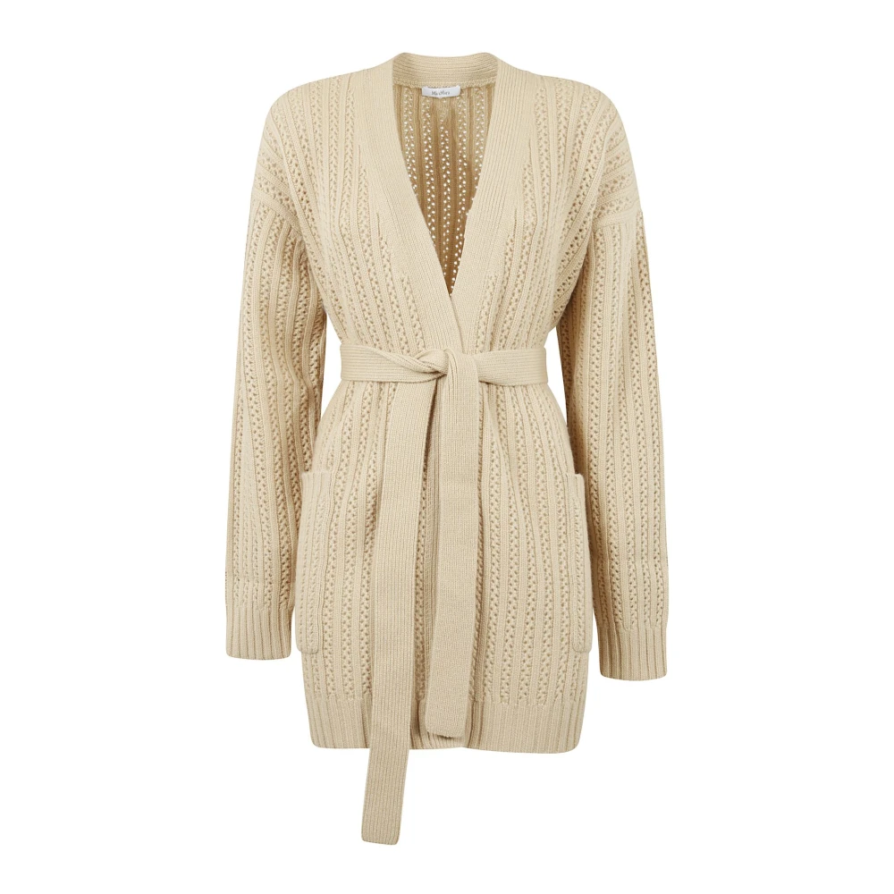 Max Mara Vanilla Cardigan Beige Dames