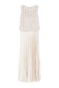 robe-beige-en-tricot-a-col-rond