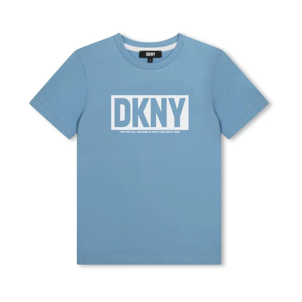 Dkny Himmelblå Tee Blue, Unisex