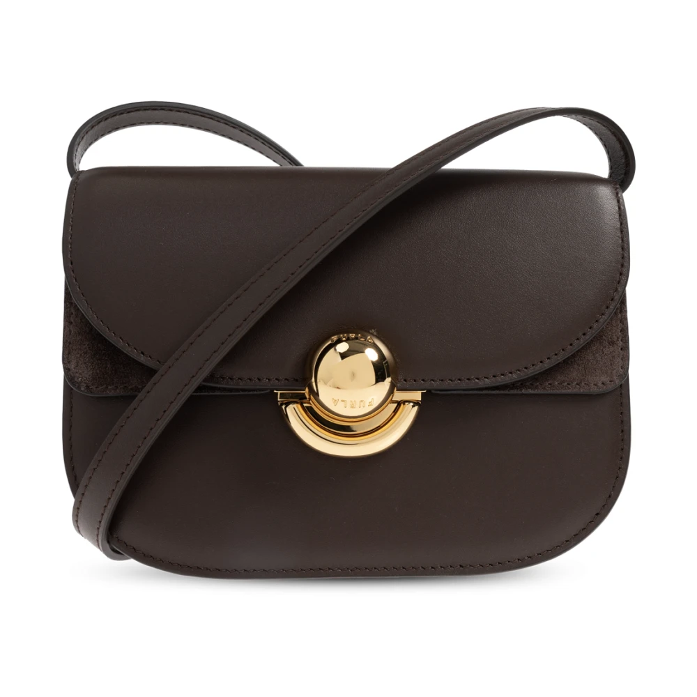 Furla Women's Brown Cross Body Bags, One Size, Sfera Mini Shoulder Bag