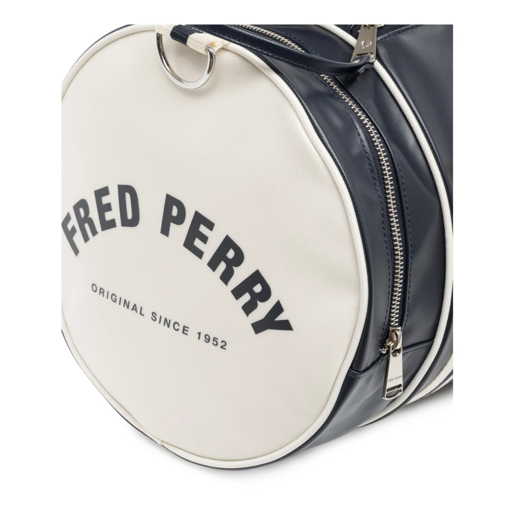 Fred Perry Multicolor Gymtas met Verstelbare Band Blue Heren