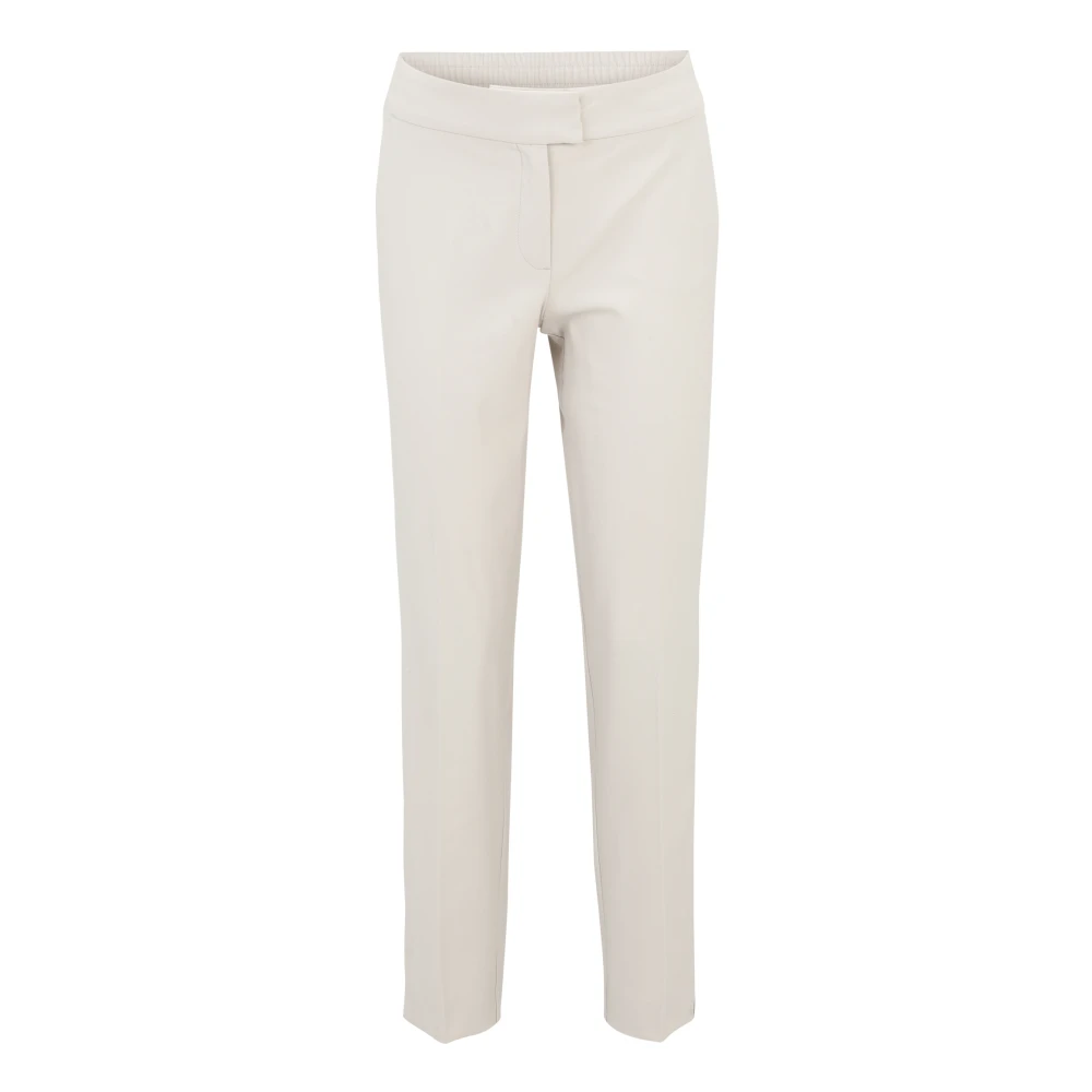 Betty Barclay Relaxed Fit Businessbroek met plooi Beige Dames