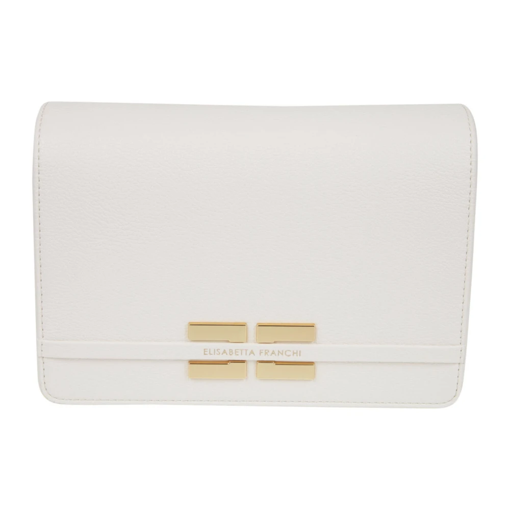 Elisabetta Franchi Women's Beige Cross Body Bags, One Size, Shoulder Bag