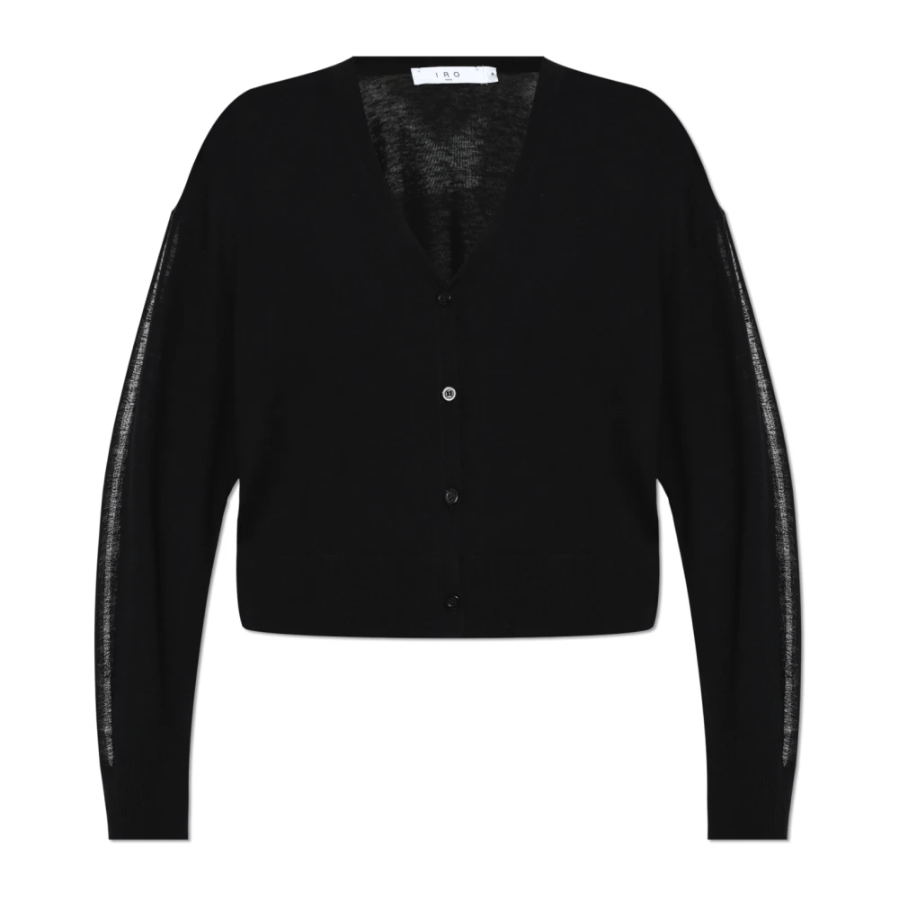 IRO Cardigan Lalie Black Dames