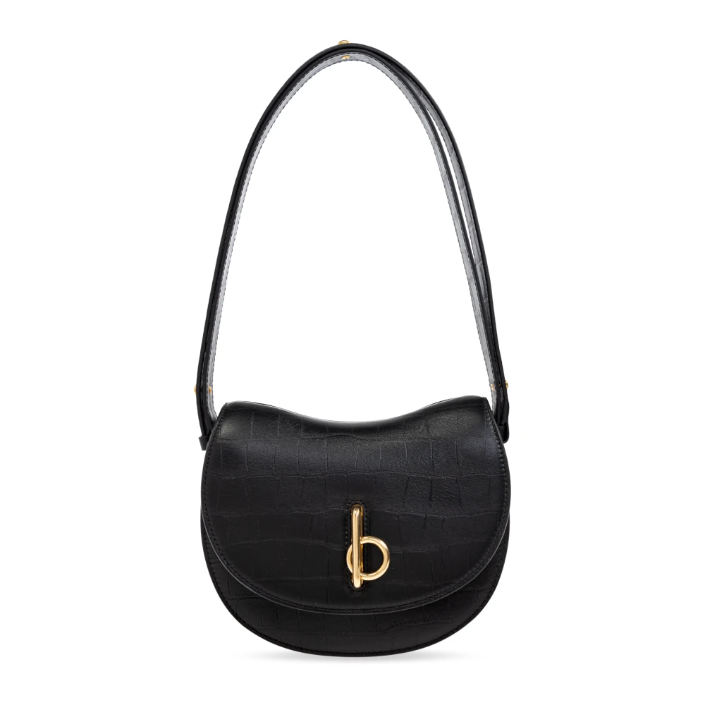 Burberry Schoudertas Rocking Horse Klein Black Dames