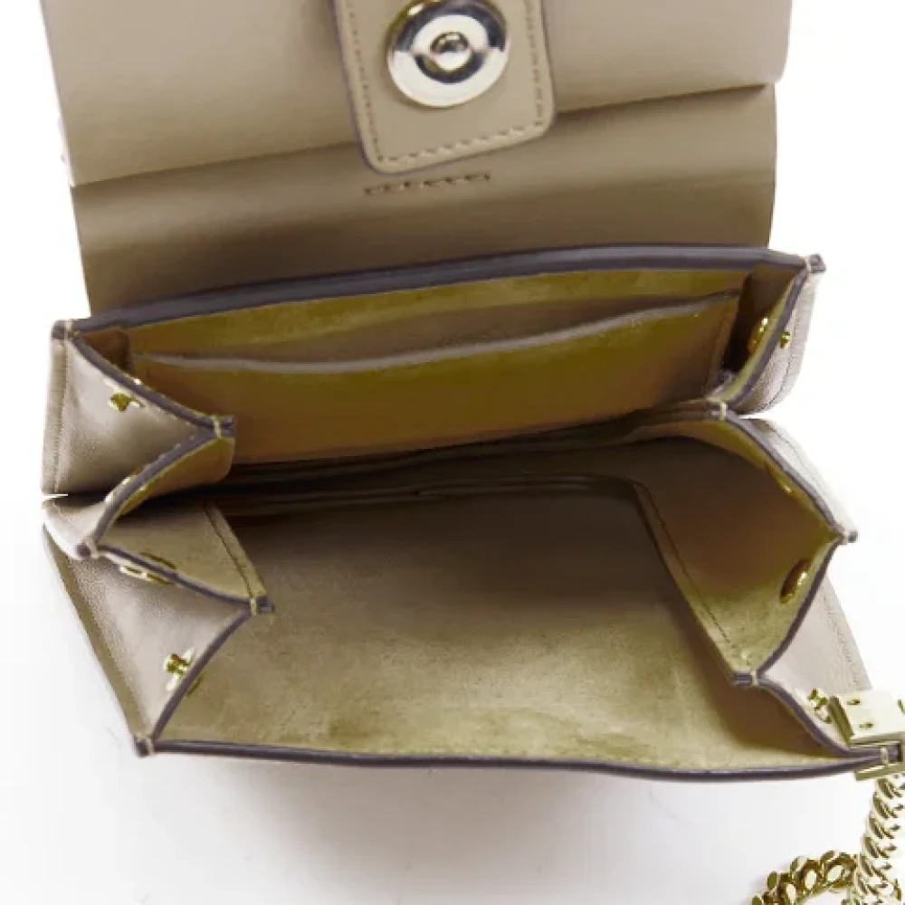 Chloé Pre-owned Suede handbags Gray Dames