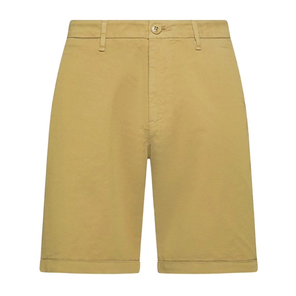 Sun68 Men's Beige Casual Shorts, W31, Casual Chino Shorts For