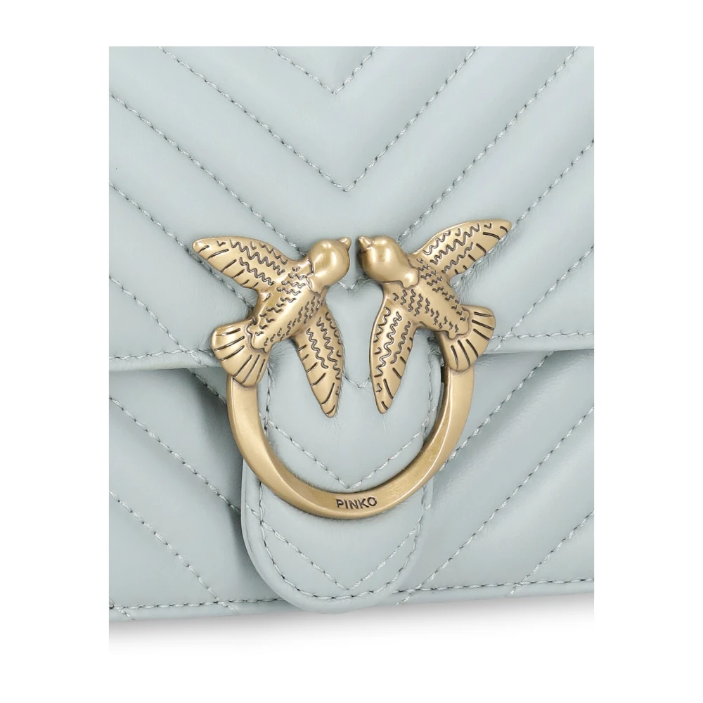 pinko Cross Body Bags Blue Dames