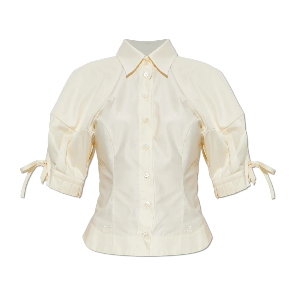 Vivienne Westwood , Shirts, Female, Beige, S, Idaho Top