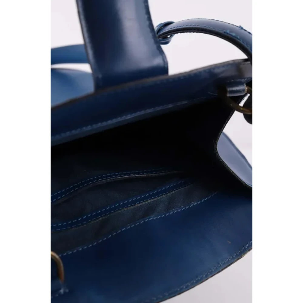 Louis Vuitton Vintage Pre-owned Leather louis-vuitton-bags Blue Dames