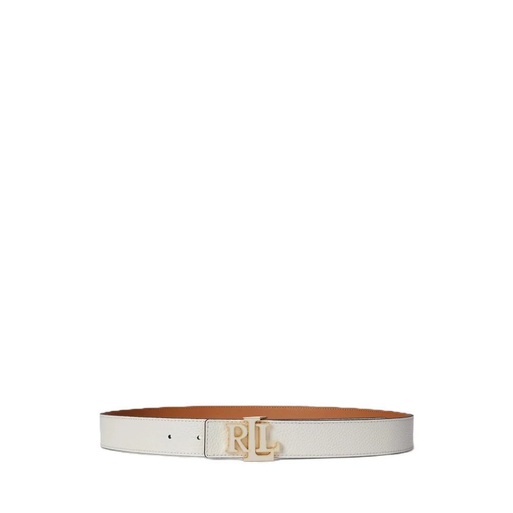 Ralph Lauren Women's Beige Belts, M, Rev Lrl 30 Belt