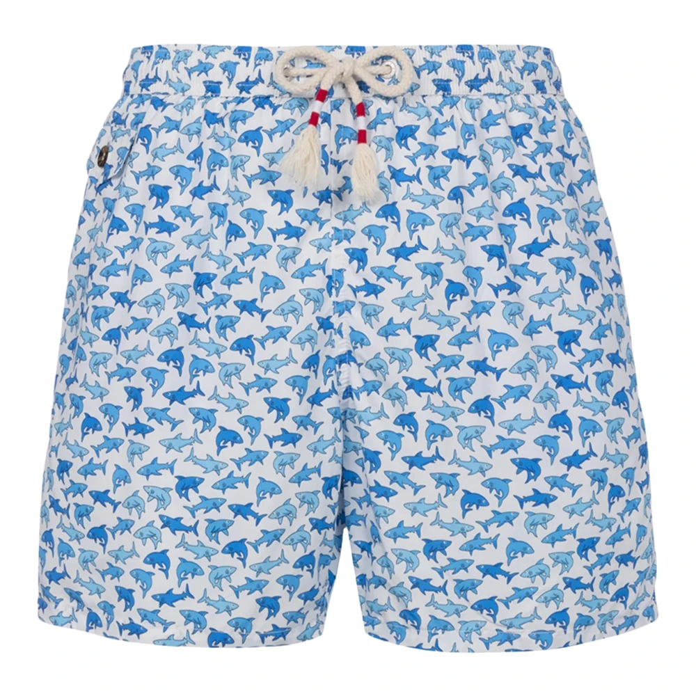 Mc2 Saint Barth Men's Multicolor Beachwear, L, Swim Trunks