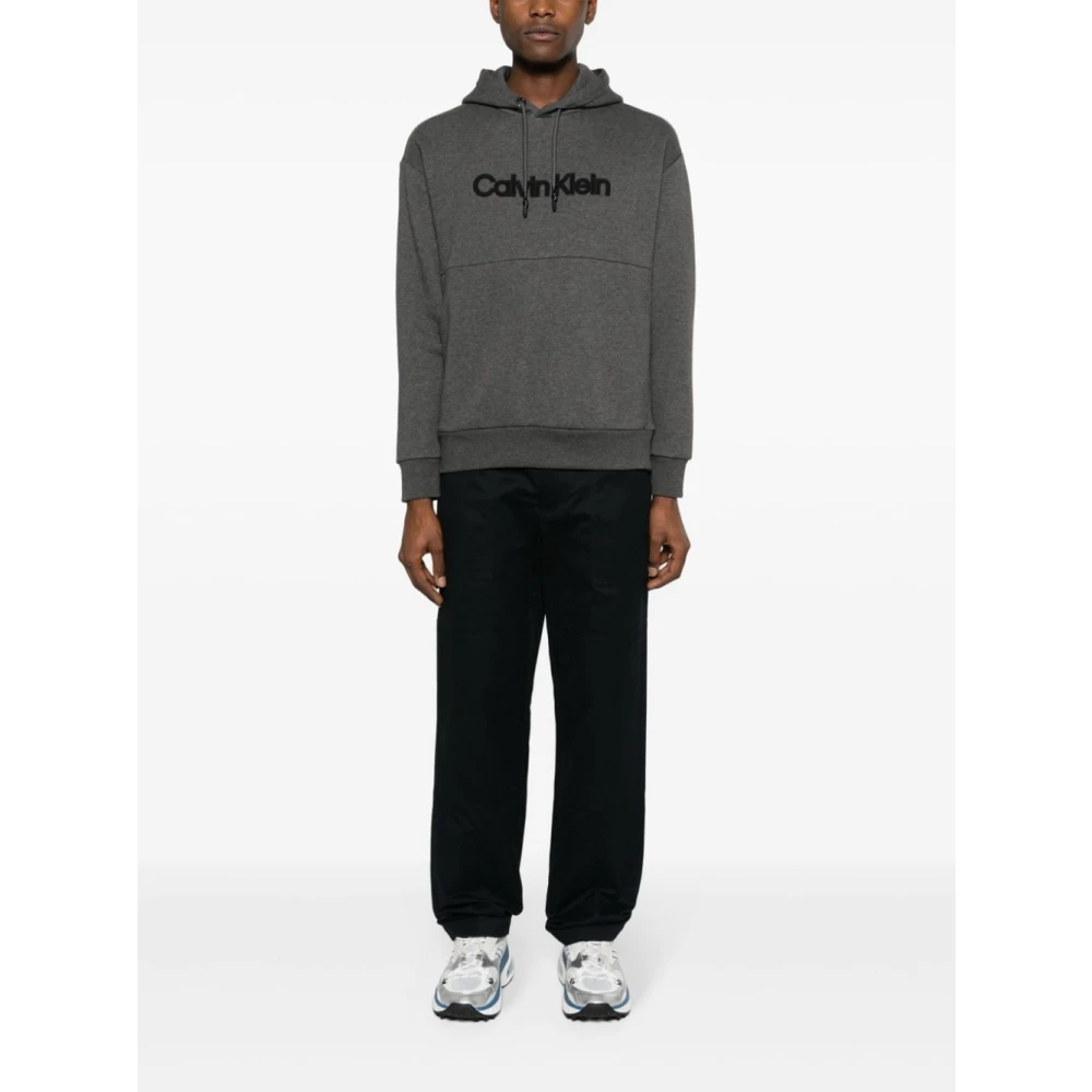 Calvin Klein Grijze Sweatshirts voor Mannen Gray Heren