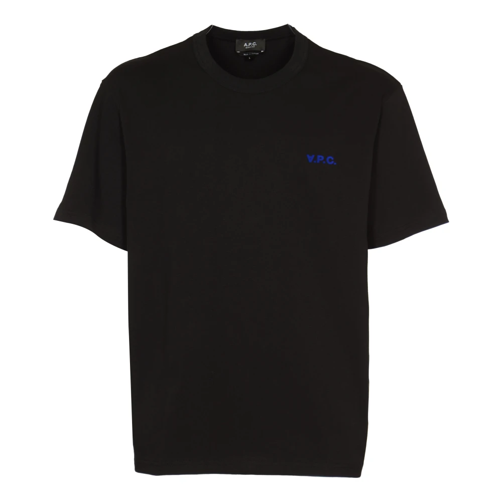 A.p.c. Zwart T-shirt en Polo Box VPC Black Heren