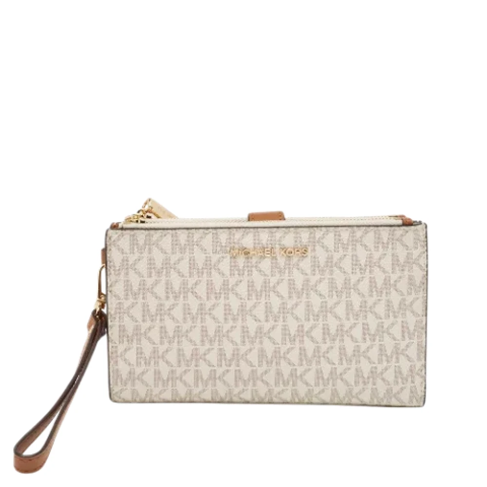 Michael Kors Pre-owned Canvas wallets White Dames