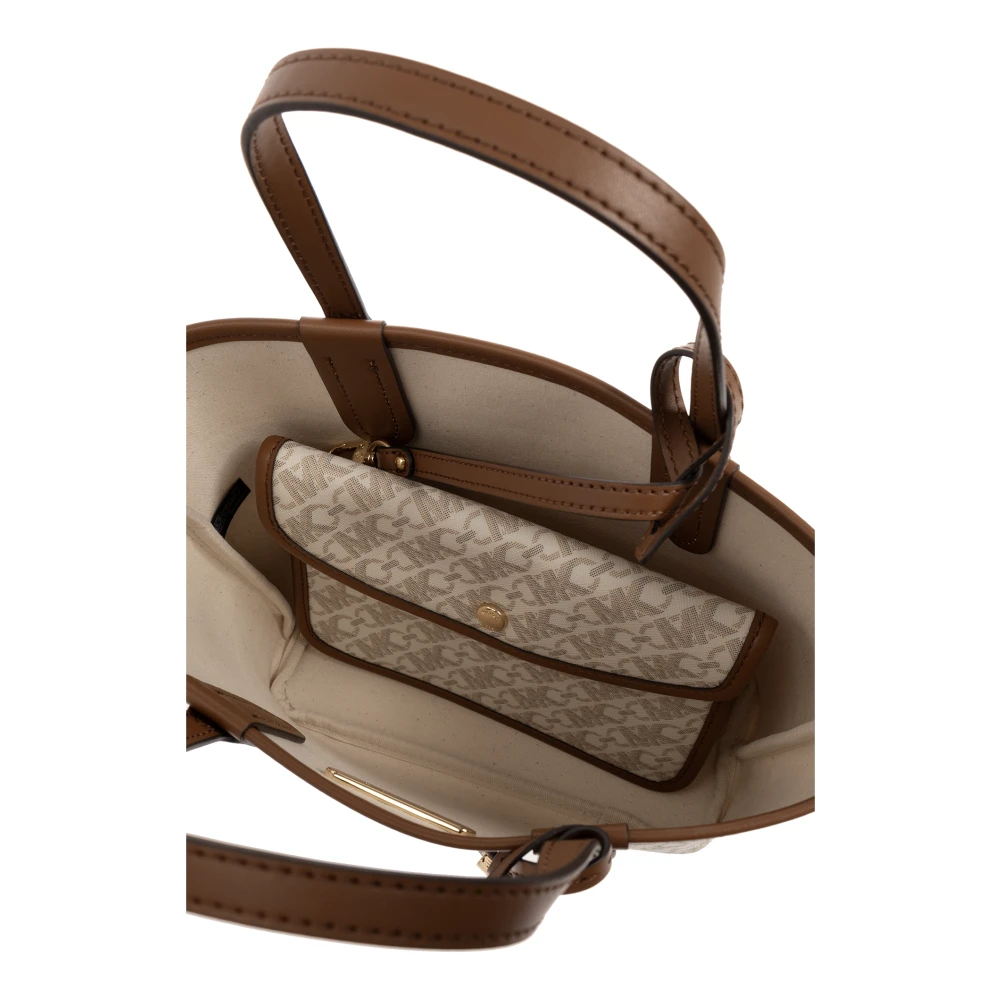 Michael Kors Eliza XS shopper tas Beige Dames