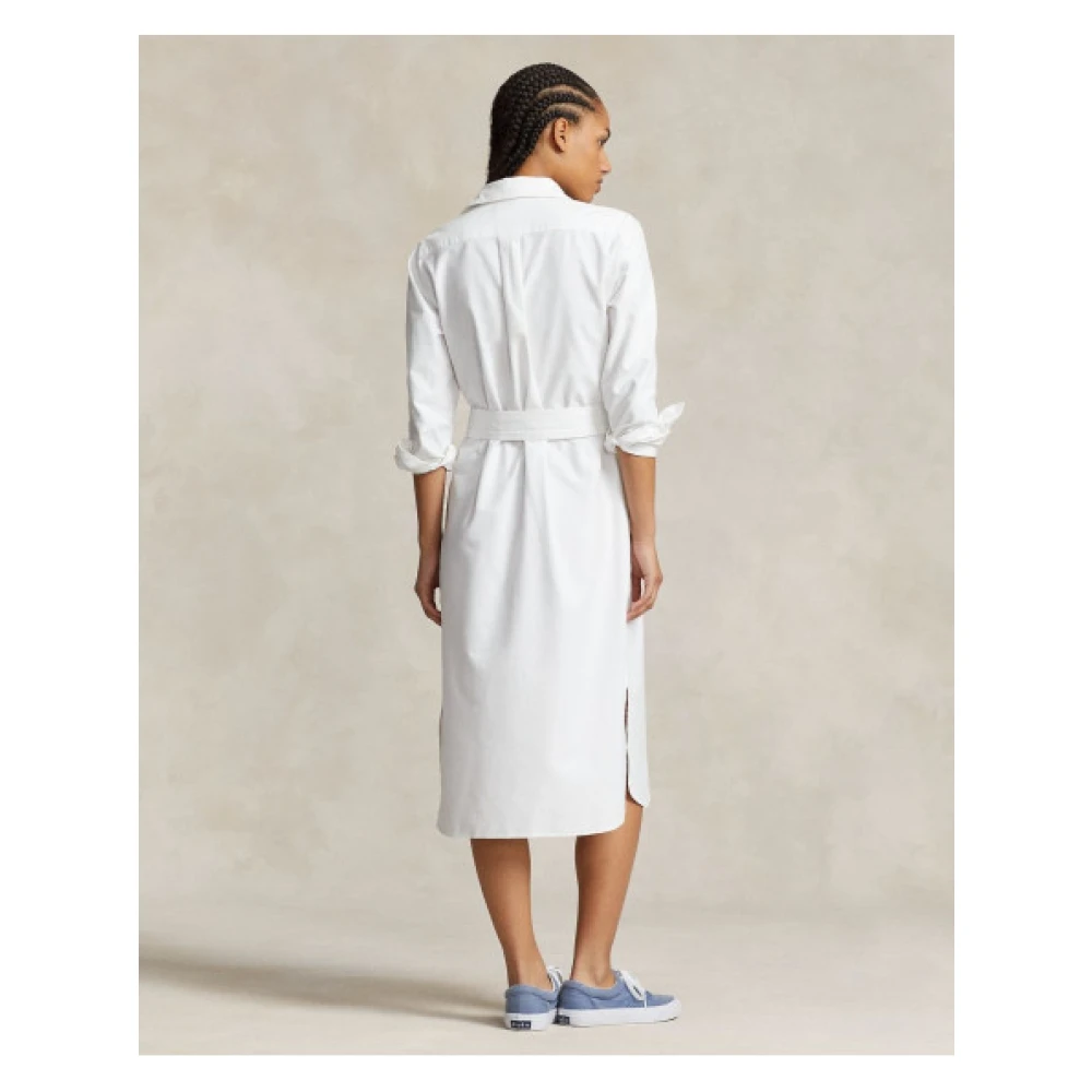 Polo Ralph Lauren Shirt Dresses White Dames