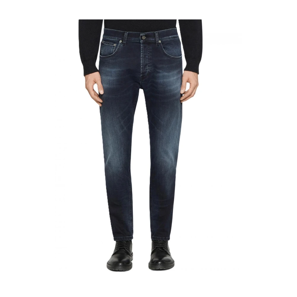 Dondup Katoenen Casual Broek Blue Heren