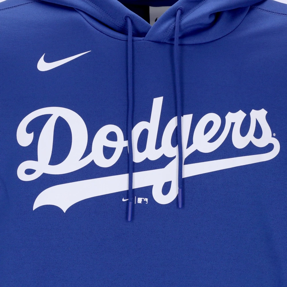 Nike Wordmark Performance Hoodie Blue Heren