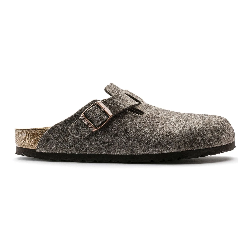 Birkenstock Men's Brown Mules, 6 Uk, Classic Boston Felt Clog
