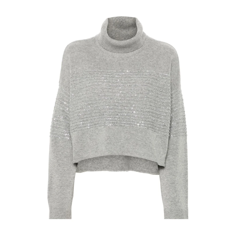 Twinset Stijlvolle Sweater Set Gray Dames