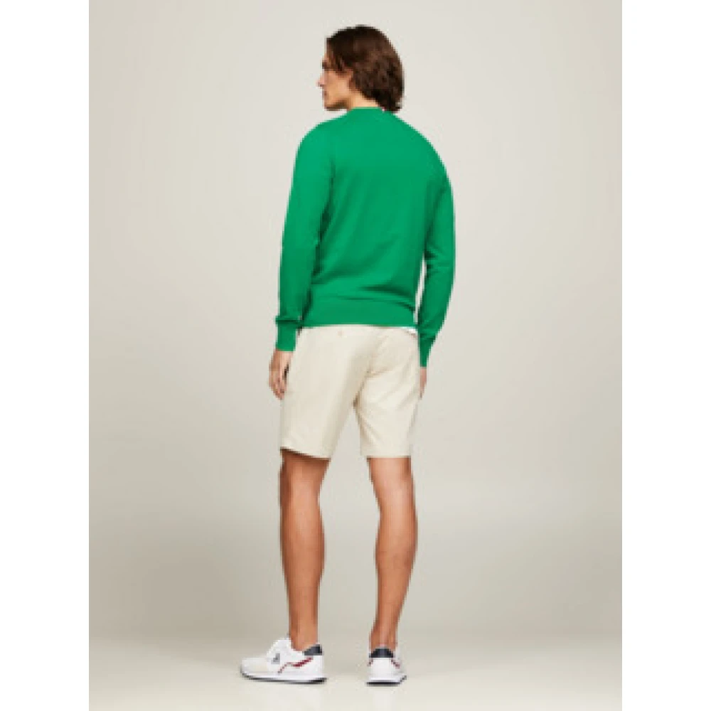 Tommy Hilfiger 1985 Crew Neck Sweater Green Heren