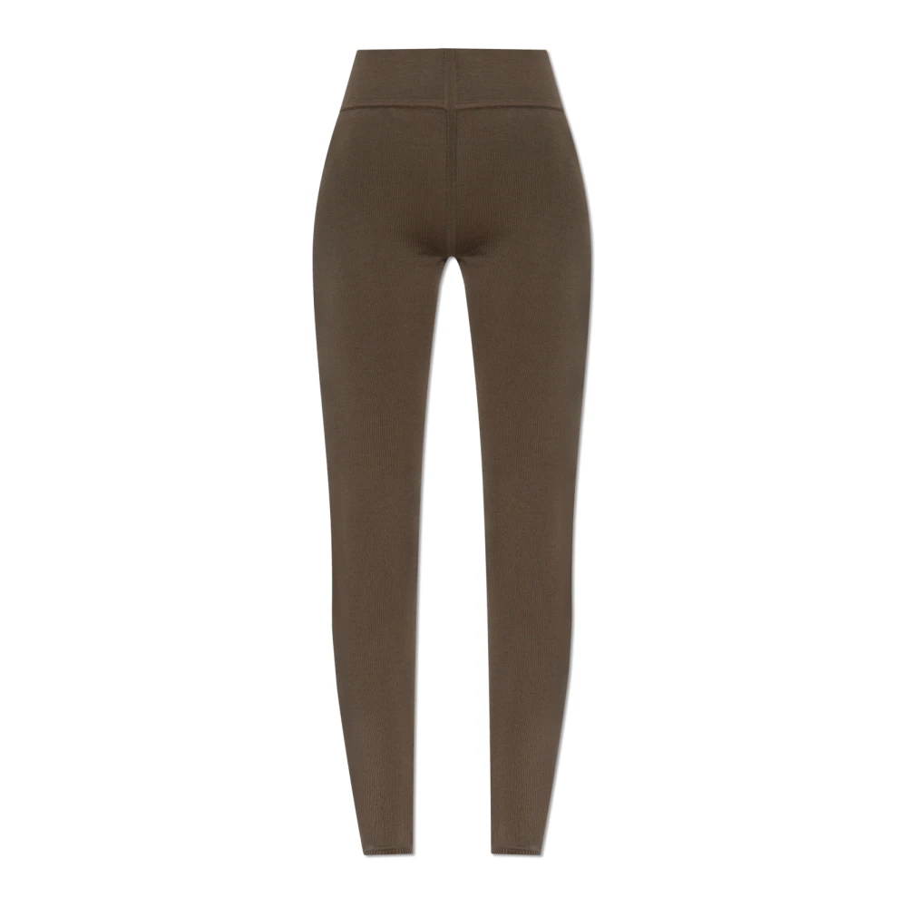 Rick Owens Ull leggings Brown, Dam