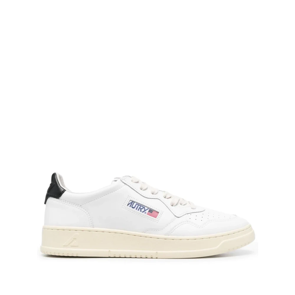 Autry Men's White Sneakers, 11 Uk, Medalist Low