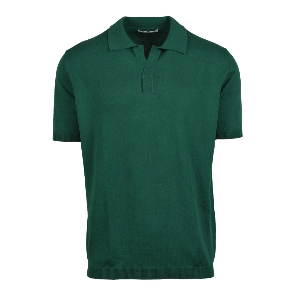 Kangra Katoenen Polo Gebreide Kleding Green Heren