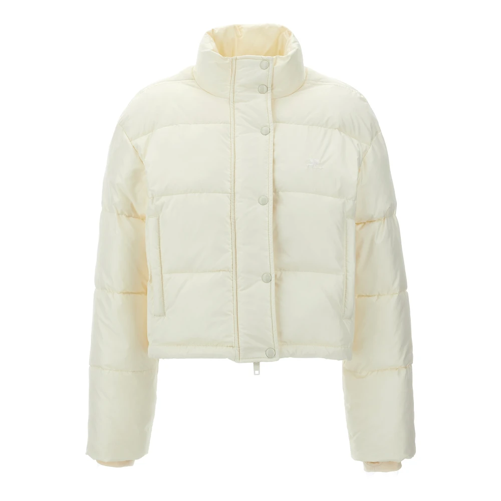 Courrèges Women's White Winter Jackets, Xs, Jackets