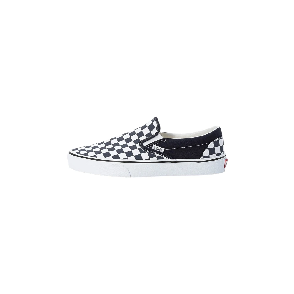 Vans Classic Slip-On Checkerboard Shoe Heren Schoenen Zwart