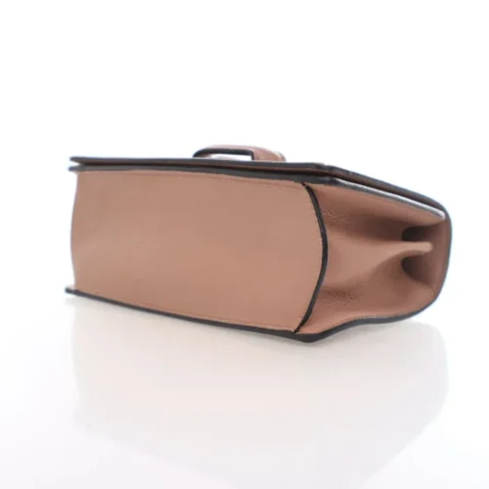 Loewe Pre-owned Leather shoulder-bags Pink Dames
