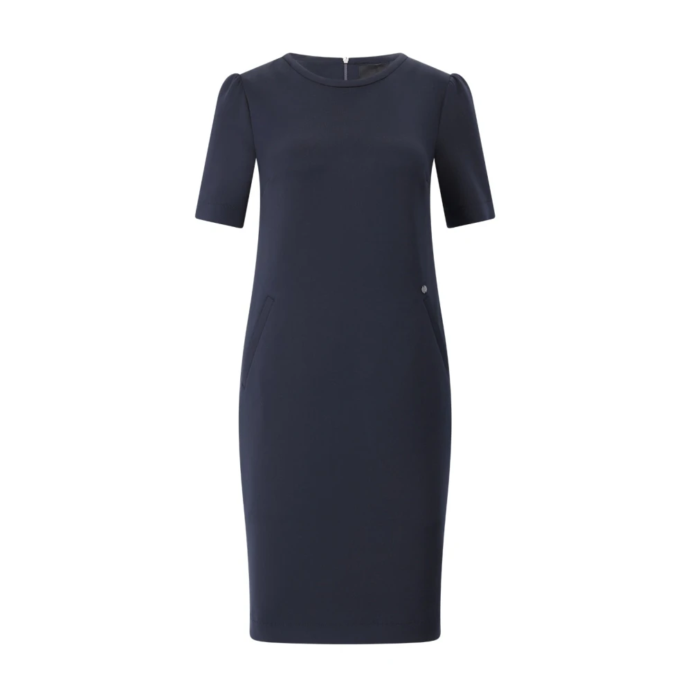 Marc Cain Women's Blue Midi Dresses, L, Jersey Mini Dress