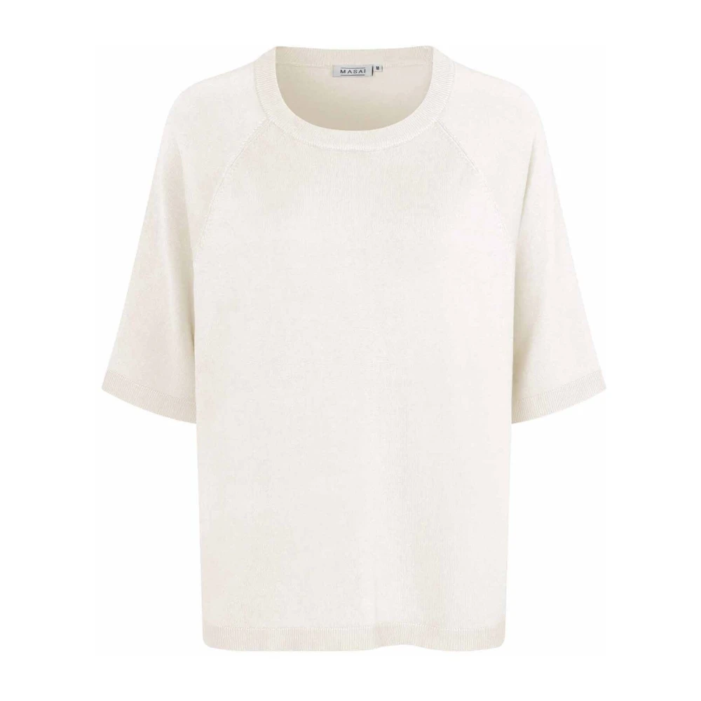 Masai T-Shirts Beige Dames