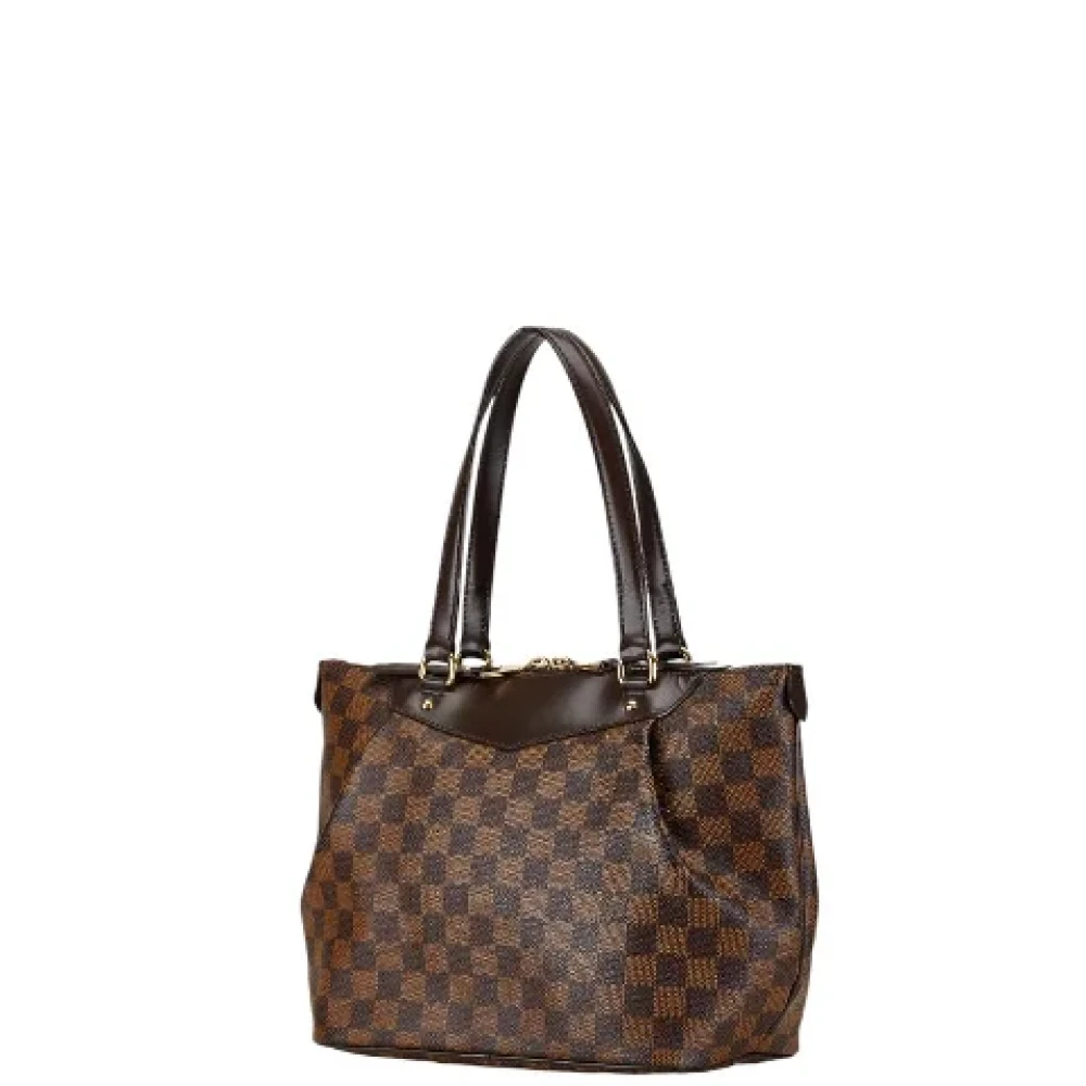 Louis Vuitton Vintage Pre-owned Canvas handbags Brown Dames