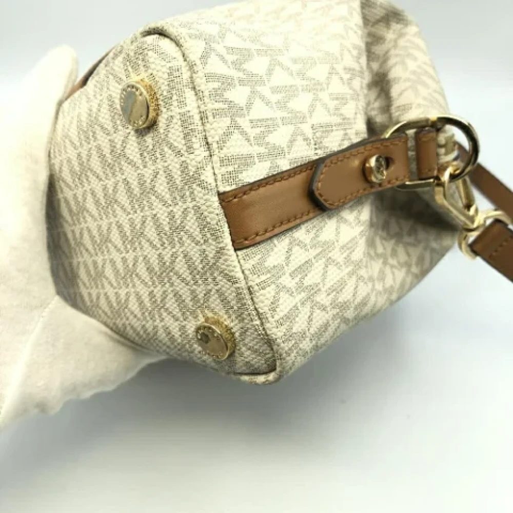 Michael Kors Pre-owned Canvas totes Beige Dames