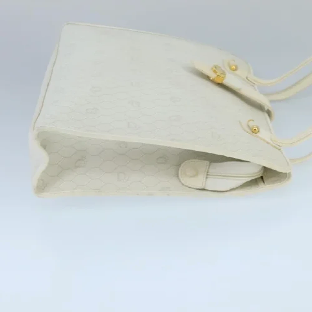 Dior Vintage Pre-owned Canvas dior-bags White Dames