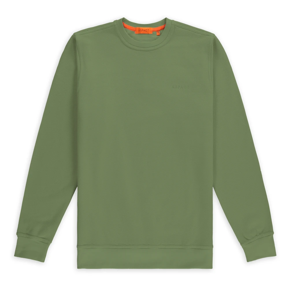 Aspact Wilson Sweater Green Heren